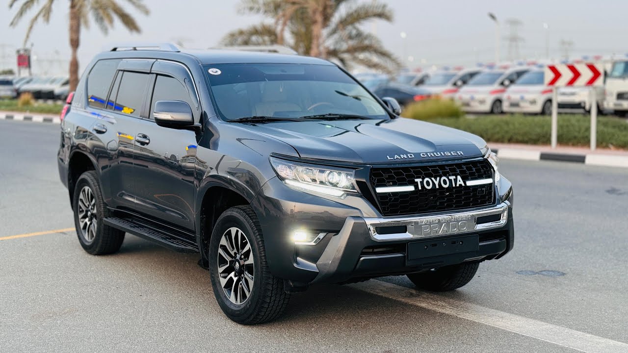 Toyota Prado MODIFIED TO 2023 MODEL WITH GR STYLE FRONT GRILL | PREMIUM BEIGE INTERIOR | 2010 | LHD | 2.7L PETROL video