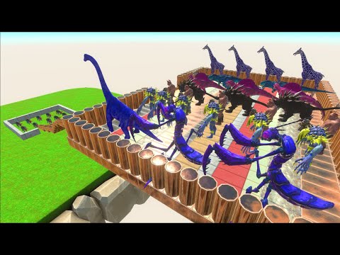 All Units Slide Into Gorgon  - Animal Revolt Battle Simulator Part 1