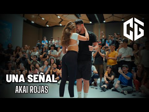 CRISTIAN Y GABRIELLA | Bachata 🎵 UNA SEÑAL - AKAI ROJAS