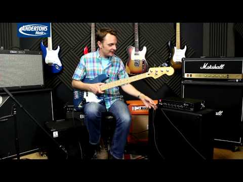 Eden E300 Bass Amp Run Through...