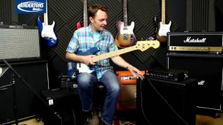 Video thumbnail for Eden E300 Bass Amp Run Through... by Andertons Music Co
