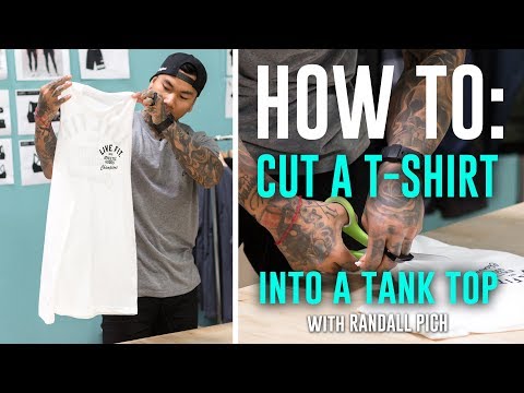 How To Cut a T-Shirt into a Tank Top