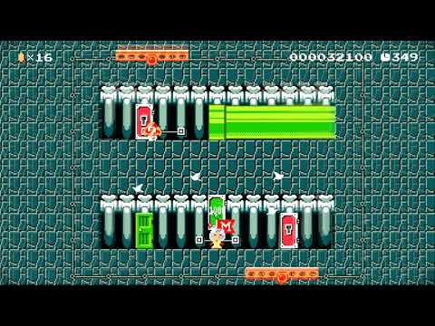 Emperor Kooplax's Ancient Engine by Squirrelly - SUPER MARIO MAKER - NO COMMENTARY 1ba