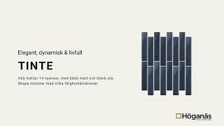 Höganäs Kakel Tinte