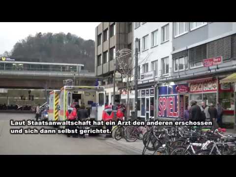 Schüsse in Marburger Arztpraxis: zwei Mediziner tot