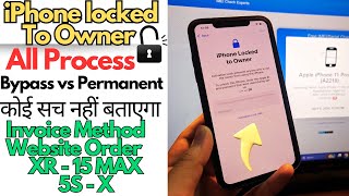 How to unlock iPhone locked to Owner All Model Fully explain 👌