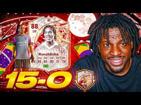 KANN ICH MIT DER 88 RONALDINHO SBC IN FUT CHAMPS EINE 15:0-Niederlage erringen?