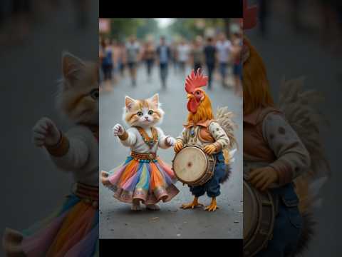 koi koi #dj #trending #folksong #koi_koi_comedy_song #funny #cute #catvideos #chickendance