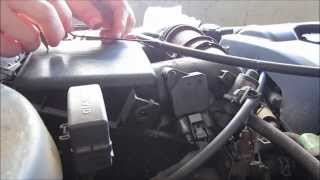 Mass Air Flow Sensor Replacement: 2000 Corolla