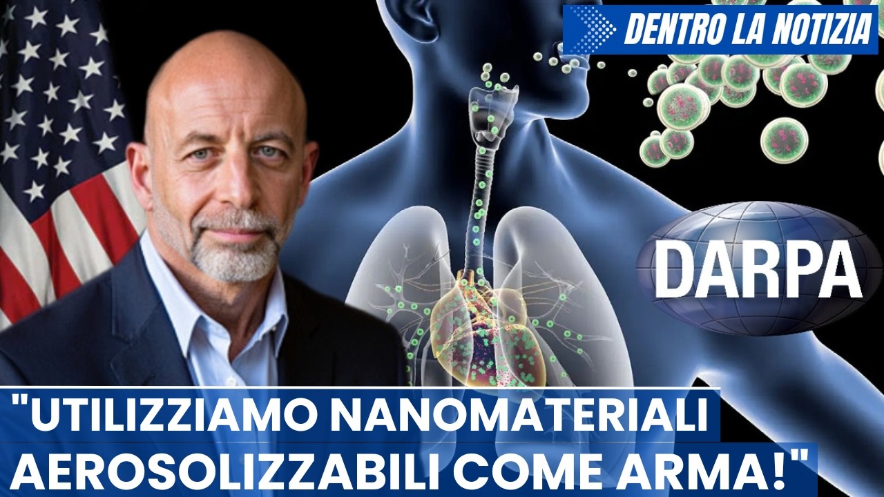 PAZZESCO! DARPA svela Utilizziamo nanomateriali aerosolizzabili che possono essere inalati come arma