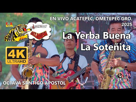 La Furia Oaxaqueña - Popurri de Chilenas, Octava de Santiago Apóstol, Acatepec Mpio de Ometepec Gro.