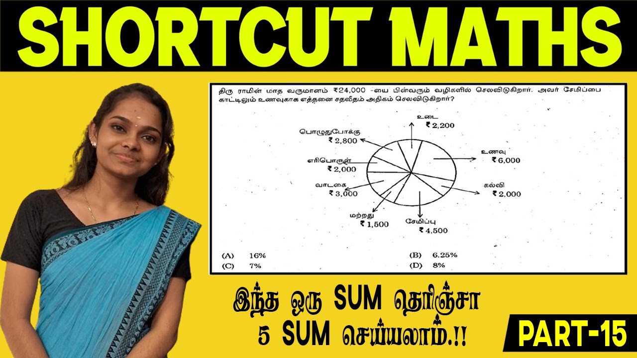 🛑PART - 15❤️REASONINGI இந்த ஒரு Sum தெரிஞ்ச 5 Sum செய்யலாம்.! I SAIS TEAM 🤩🤩🤩?