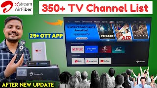 Airtel AirFiber Channel & OTT Explained | Full TV Channel List + All OTT Benefits 2025 |Full Details