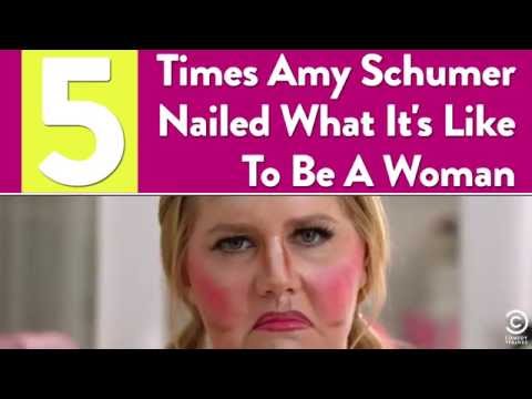 5 Times Amy Schumer Nailed What It's Like To Be A Woman | Comedy Central UK