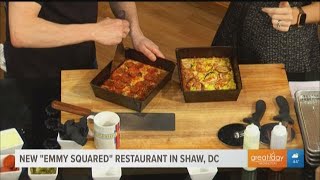 Detroit-style pizza in DC from Emmy Squared