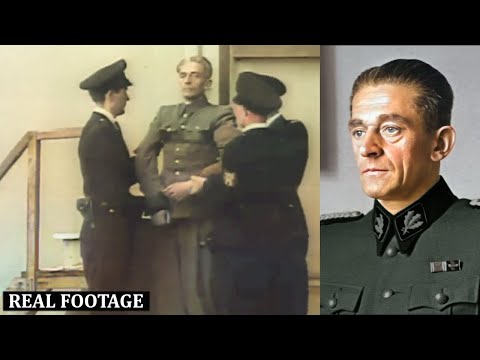 Last Minutes of Nazi Leader Karl Hermann Frank – Executed by Pole Hanging (1946)