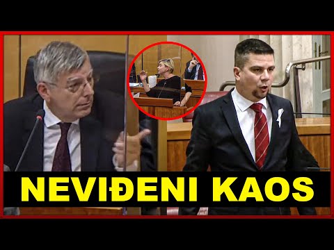 KAOS: Žestoka svađa i vrijeđanje između HDZ-a, SDP-a i Možemo - pale su teške riječi