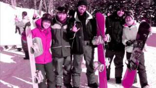 preview picture of video 'Snowboarding Session at Tsugaike Kogen Ski Area'