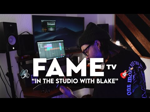 IN THE STUDIO WITH BLAKE