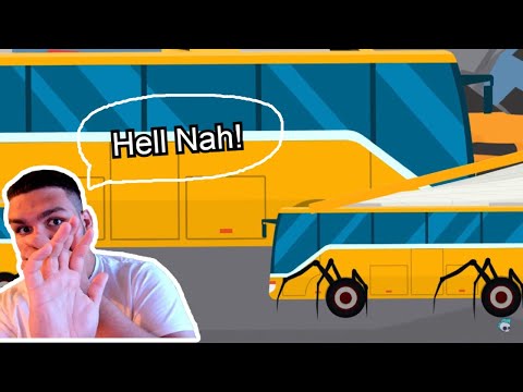 Wait These Bus/School Busses Are Spiders And Eats Humans - SCP-2086 Man Eating Bus - Reaction