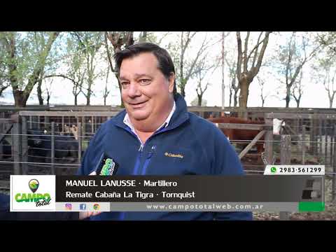 Manuel Lanusse - Martillero Remate La Tigra 2019