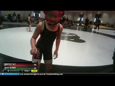 119 Lbs 1st Place Match - Bentley Sly, NC Vs Noah Burke, NC E109