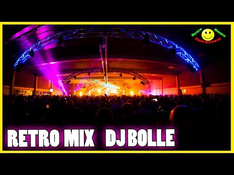 Dj Bolle at Retro house invasion stage Beachland 2017