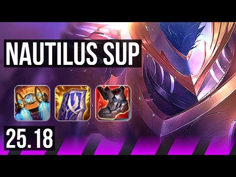 NAUTILUS & Miss Fortune vs NAMI & Corki (SUP) | EUW Master | 25.18
