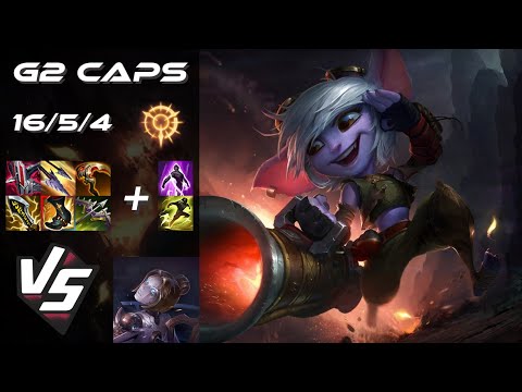 G2 Esports Caps MID Tristana vs Orianna - EU Challenger Patch 25.S3.1