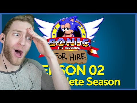 MARIO IS THE BOSS!!! Reacting to "Sonic For Hire Season 2" by LowBrow Studios