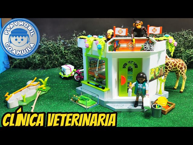 Vídeo relacionado con PLAYMOBIL 70900 Family Fun Consulta Veterinaria en el Zoo, Juguetes para niños a Partir de 4 años