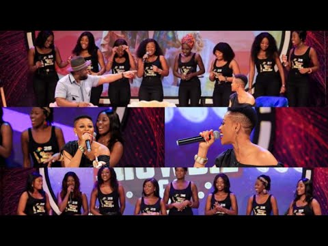Abiana and GMB Ladies Perform Ghana's Most Beautiful 2022 Theme Song with Giovani on TV3 Showbiz 360