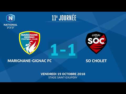 MARIGNANE GIGNAC 1 - 1 SOC A[br]NATIONAL J11 - 19/10/18