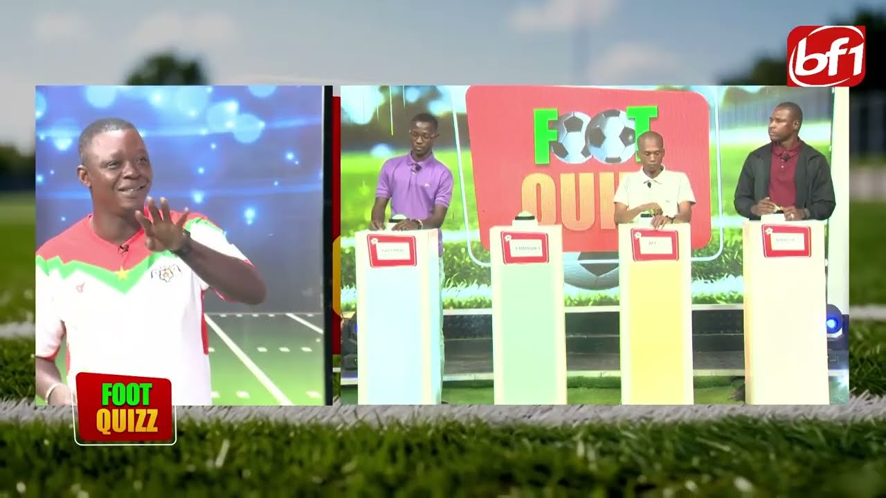 BF1 Foot Quiz du 3 janvier 2026- BF1TV