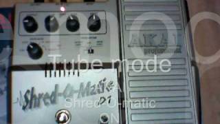 Video thumbnail for 0028_AKAI Shred-O-matic D1 tube driver by Marián Marko testy LMSK