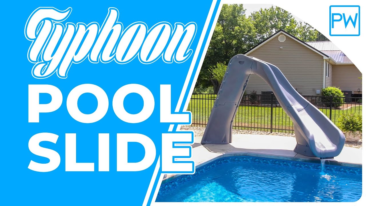 S.R. Smith Typhoon Pool Slide from Pool Warehouse!