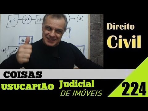 Direito Civil - Aula #224 - Procedimento Judicial de Usucapião de Imóveis (É isso!)