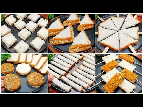 6 Minutes Bread Recipe | New Breed Snacks Recipe | Evening Snacks Recipe/Easy Snacks to Make at Home