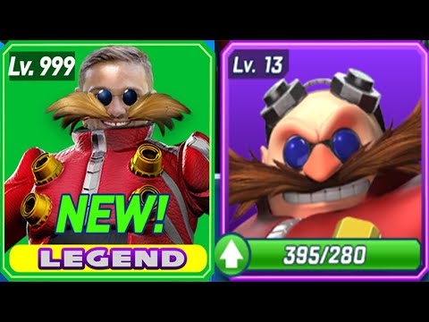 Sonic Forces Speed Battle - Dr. Eggman Lv.13 - All 62 Characters Unlocked - Android Gameplay 3D