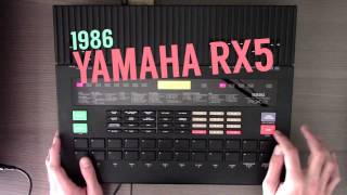 Video thumbnail for Yamaha RX5 Live Demo by Zap Danger