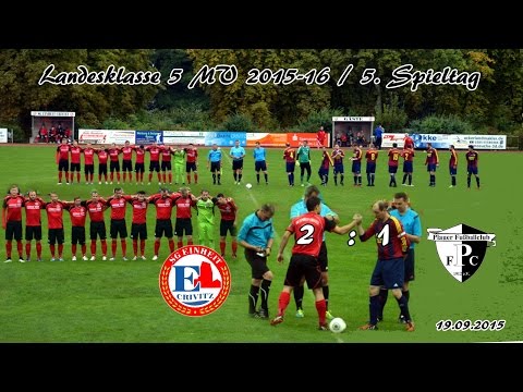 SG Einheit Crivitz vs. Plauer FC 5. Sp. Tag LK 5 MV 2015-16