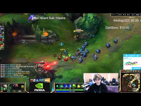 Sneaky duo LemonNation vs xPecake - Twitch vs Graves ADC - League of Legends Gameplay