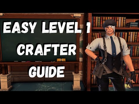 FFXIV- Level 1 Crafter Guide