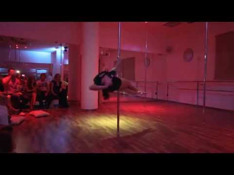 7 months of pole fitness, Olga Yudina 29th June 2013