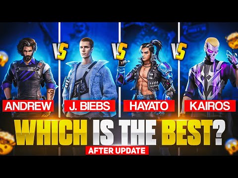 ELITE ANDREW VS J BIEBS VS HAYATO VS KAIROS WHICH IS BEST IN 2024 (SHOCKING RESULT) 🔥