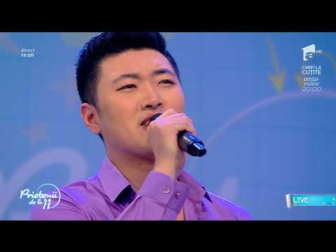 Fang Shuang cântă live melodia „You raise me up”