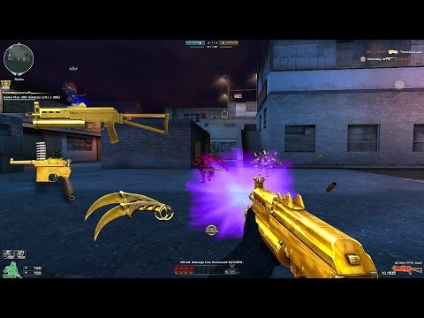 Crossfire NA: Bizon PP19 Gold #CrossfireFanWork IGN: [MS]Aquarius