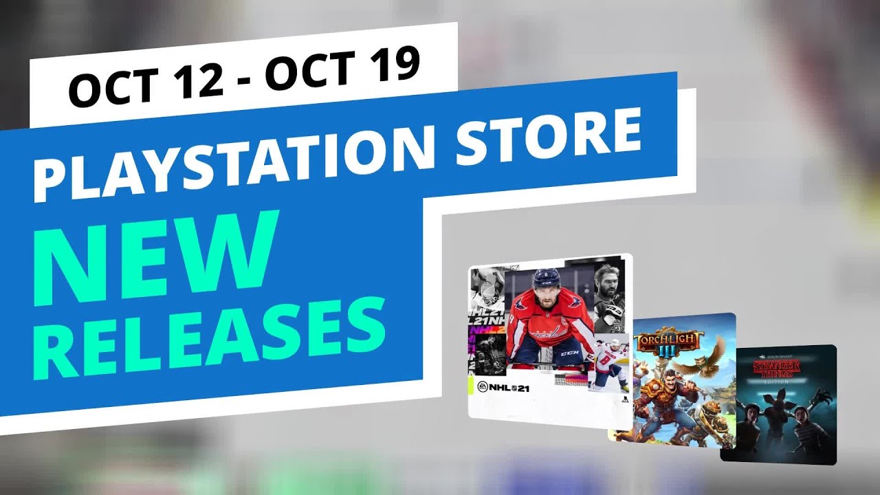 New Games in the official PlayStation Store, Oct 12 - Oct 19