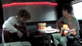 The Kooks 2009 tour bus
