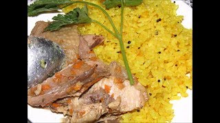Рис для рыбы на гарнир с лимоном